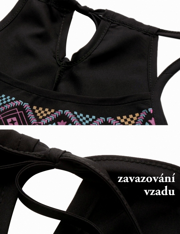MINI ŠATY asymetrické / TUNIKA 70336-1 bílá S / M