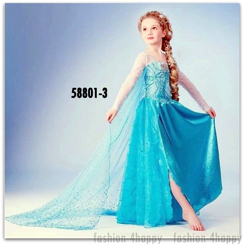 ŠATY ELSA FROZEN Ledové království 3014748-3