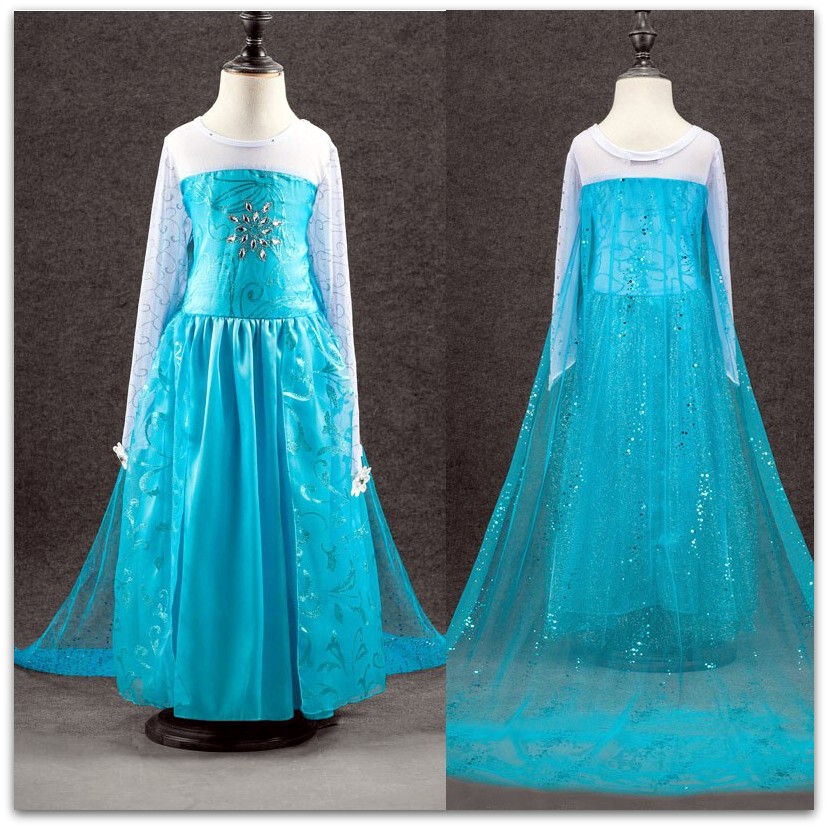 ŠATY ELSA FROZEN Ledové království 3014748-3