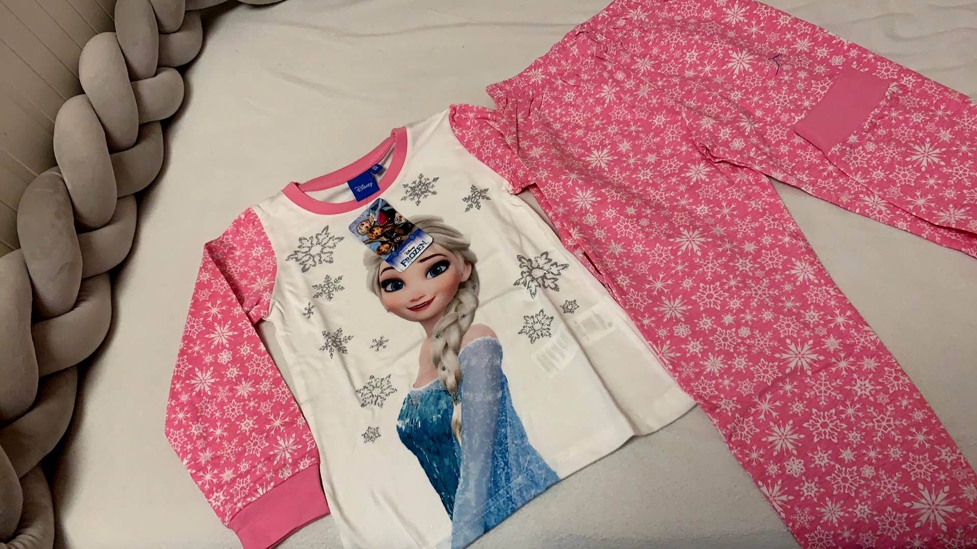 Disney dívčí pyžamo Elsa 168657-3 růžová