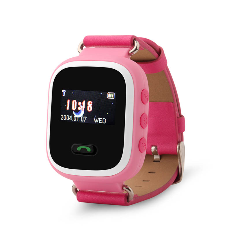 Chytré HODINKY pro děti s GPS, MOBILEM 50003-4 růžová NA CESTĚ