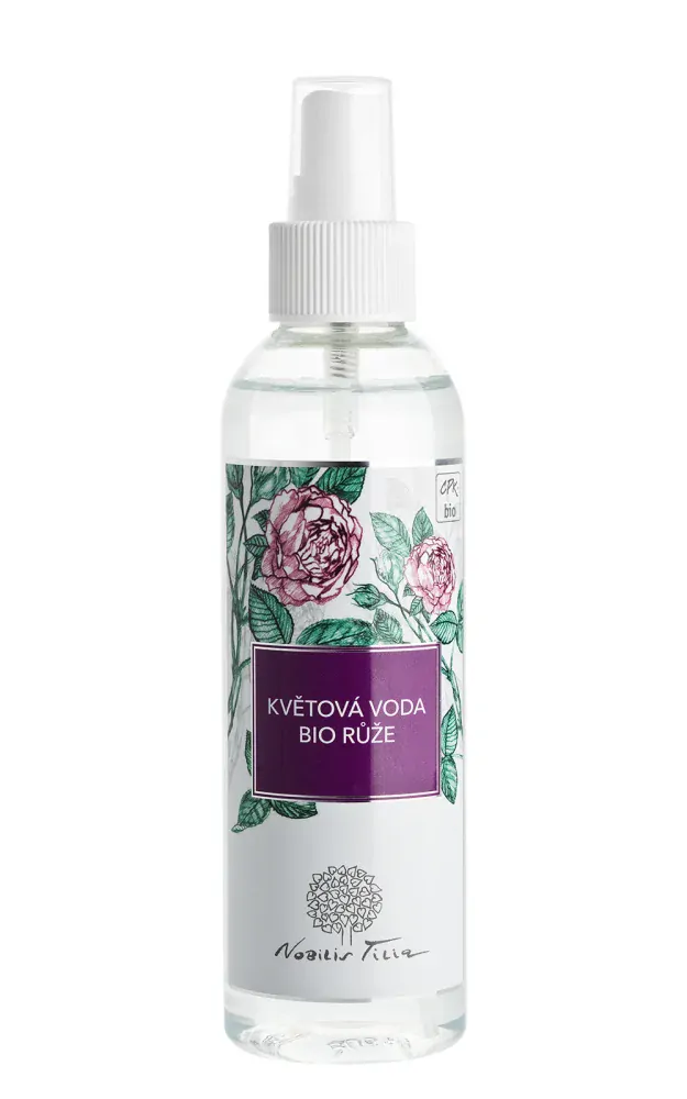 Nobilis Tilia Květová voda Bio Růže - plastová láhev (200ml / 1000ml)