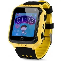 Chytré HODINKY pro děti s GPS,MOBILEM a fotoaparátem GW500S žlutá