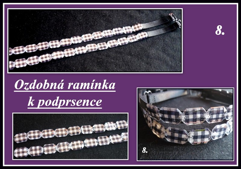 RAMÍNKA OZDOBNÁ k podprsence 102
