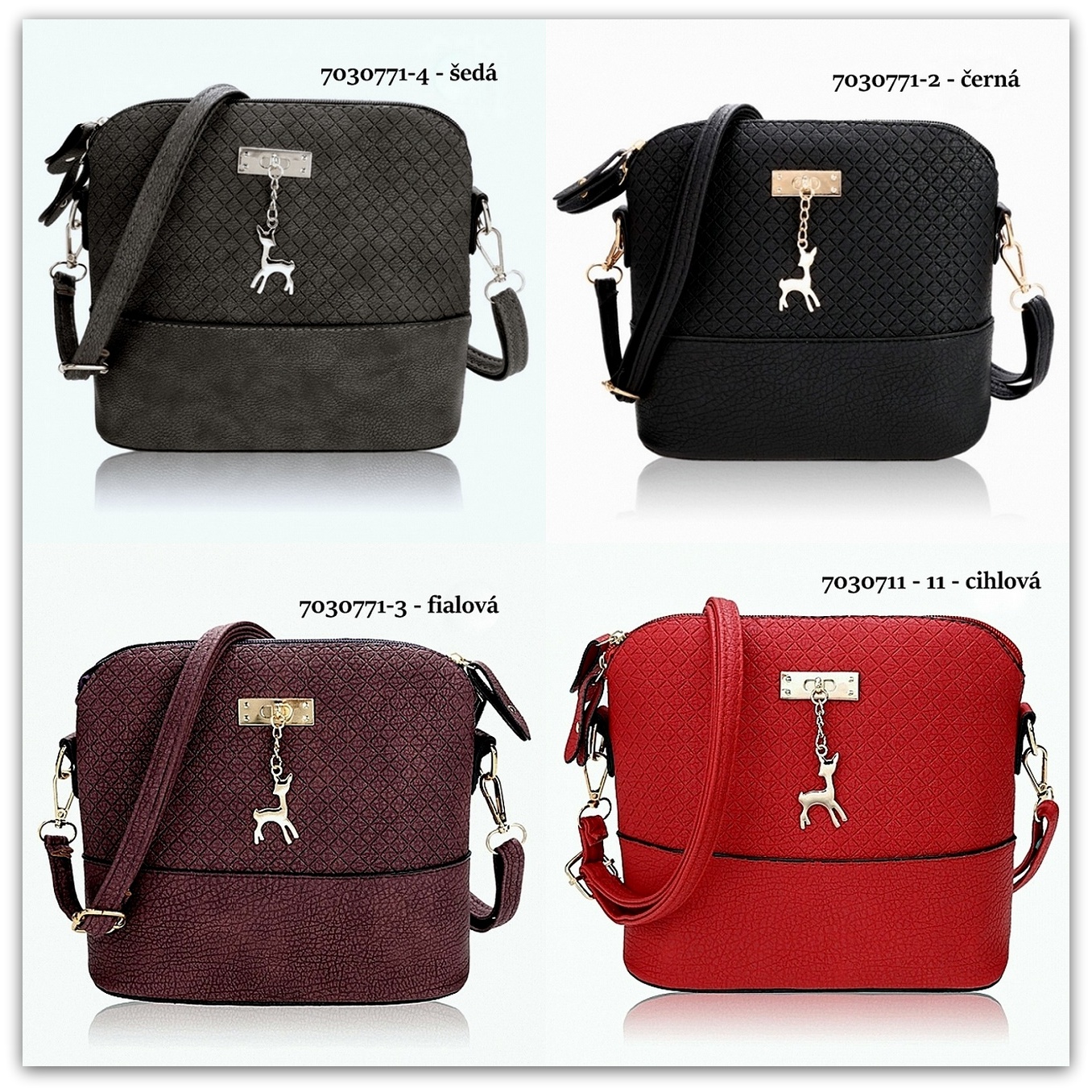 Dámská KABELKA přes rameno CROSSBODY 7030771