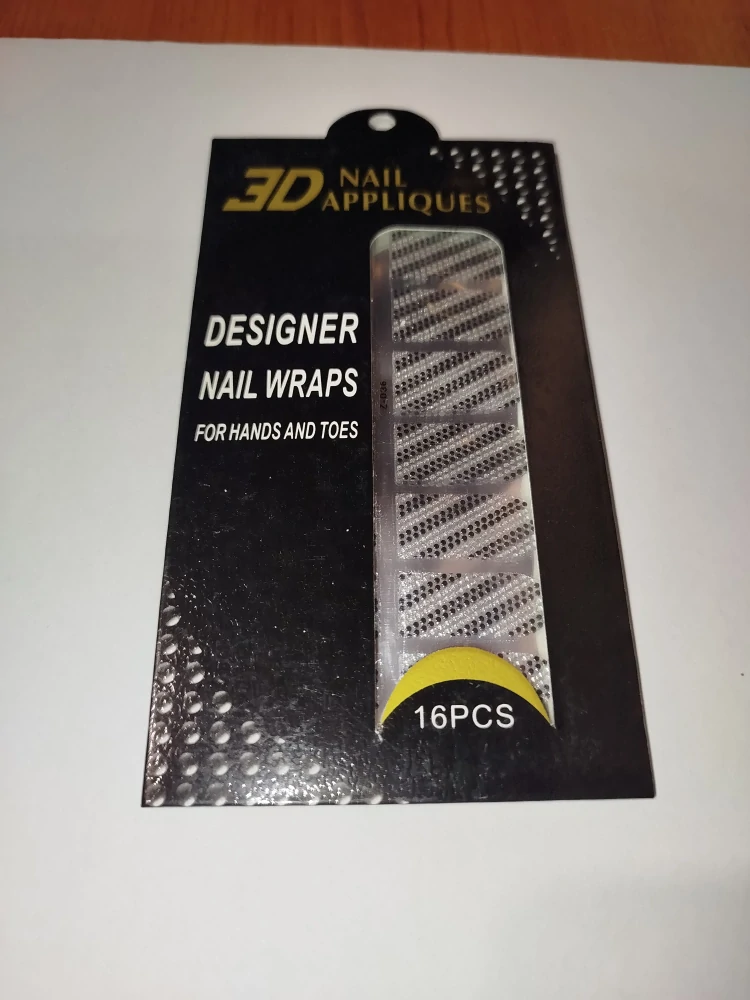 3D luxusní nálepky na nehty 003