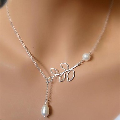 JEWERLY náhrdelník PERLA s větvičkou 332111801