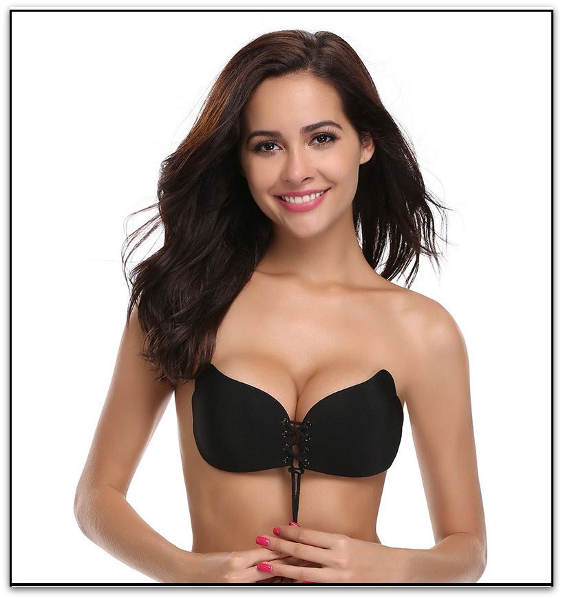 Magická podprsenka MAGIC BRA push-up bez ramínek 415030-2 černá M / L