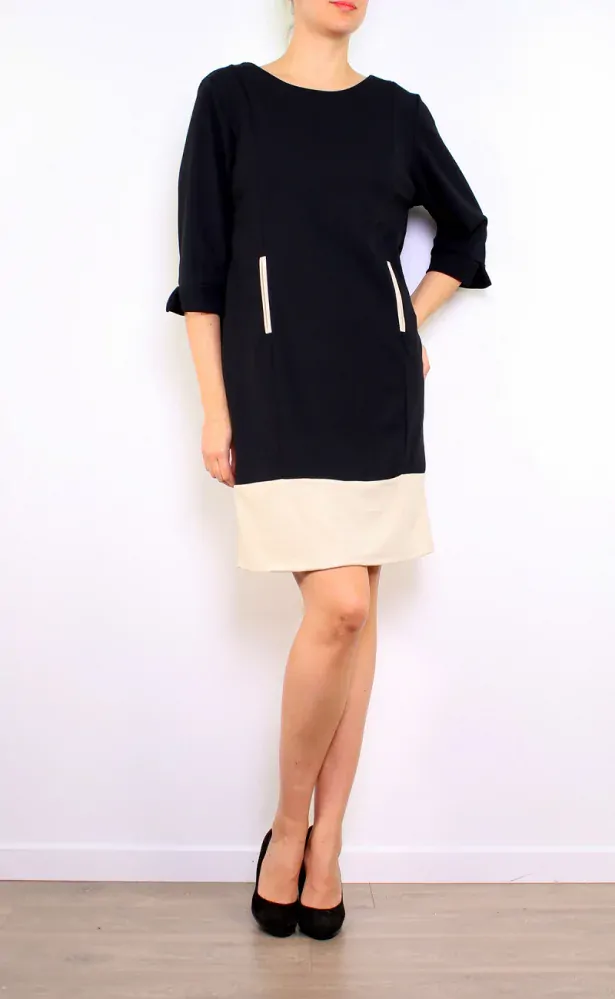 Lacony šaty pro moletky 3315295-2 černá 4XL