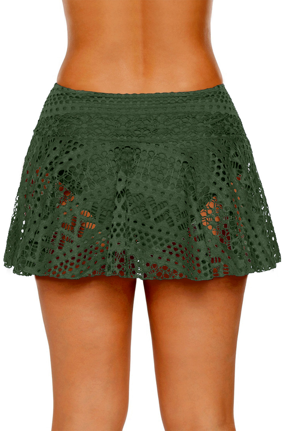 Dámská plážová sukýnka + bikiny 14107951-11 khaki XXL
