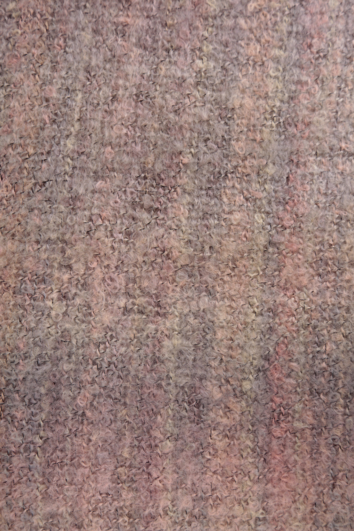 Dámská šála XXL MOHER zimní teplá dlouhá 215x70cm 33018086-5 šedá