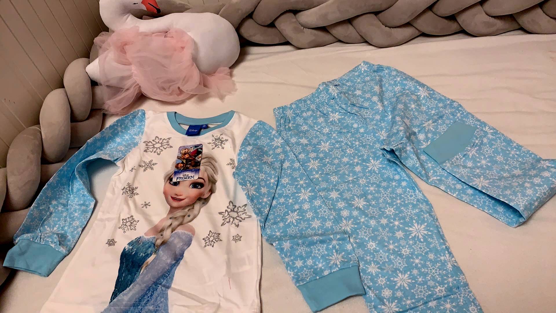 Dívčí pyžamo Disney© Frozen ELSA 168657-4 modrá