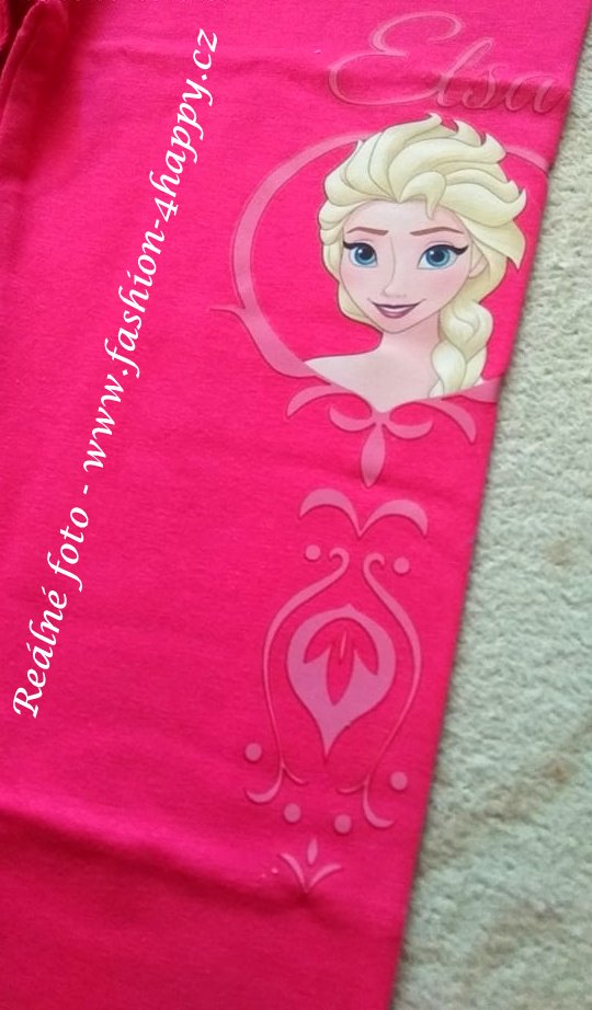DISNEY dívčí LEGÍNY FROZEN Elsa 5149366 - 4 růžová 104