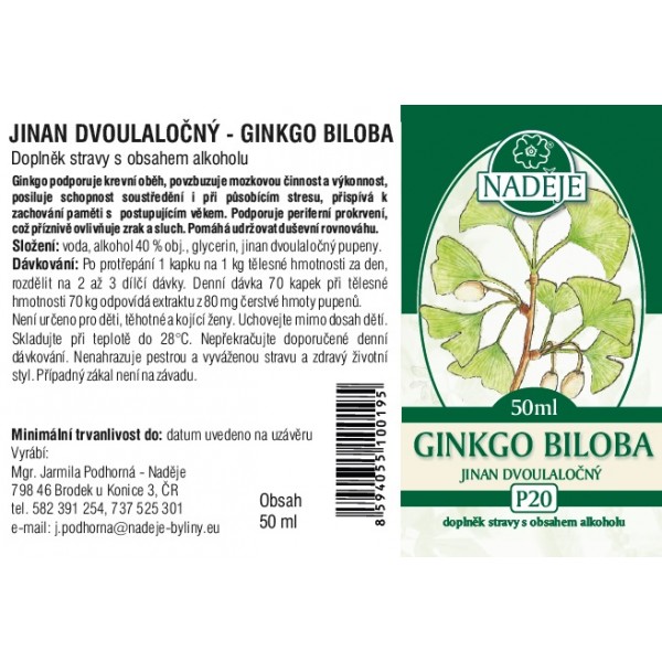 Naděje Kúra K38 zlepšení paměti 2 lahvičky 2901102 - 100 ml