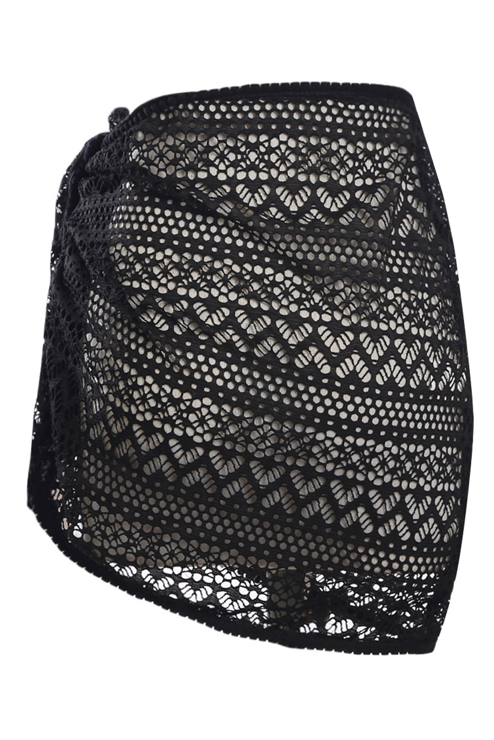 Plážový šátek PAREO / SARONG 1420131-2 černá