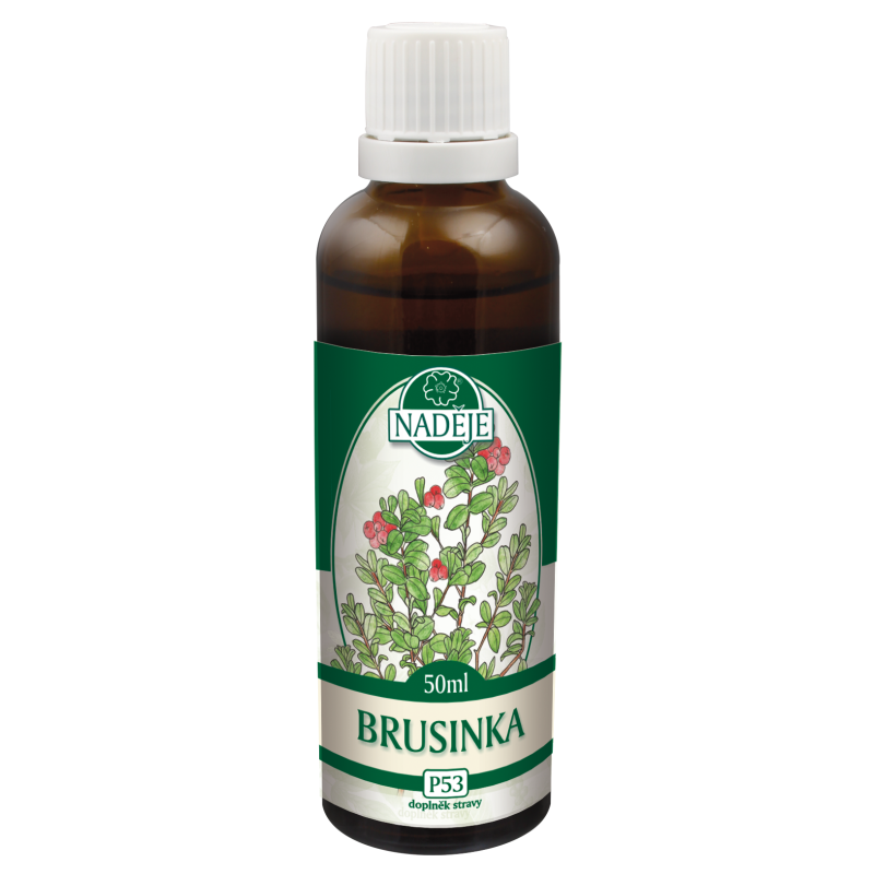 Naděje Brusinka tinktura z pupenů rostlin 50 ml 