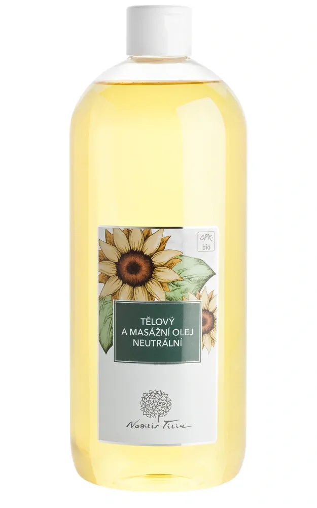 Nobilis Tilia tělový a masážní olej Bio neutrální 1000 ml