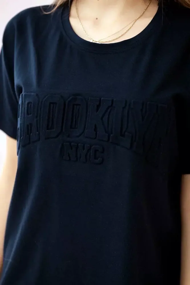Dámská sportovní souprava komplet BROOKLYN tričko + legíny 709427-2 černá univerzální