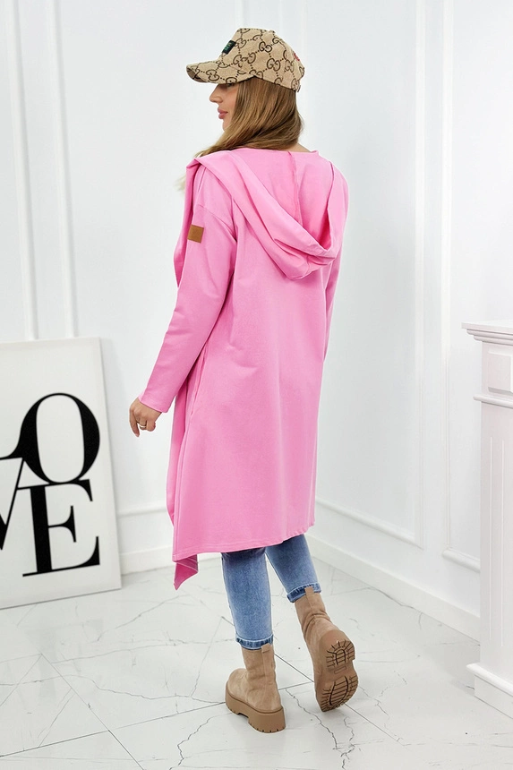 Kesi Dámský kartigan 9077-10 růžová univerzální 