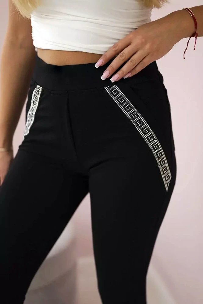 Kesi dámské legíny černá XL