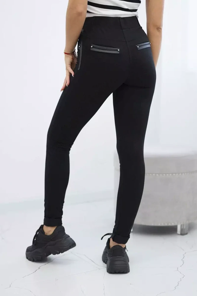 Kesi dámské legíny černá XXXL