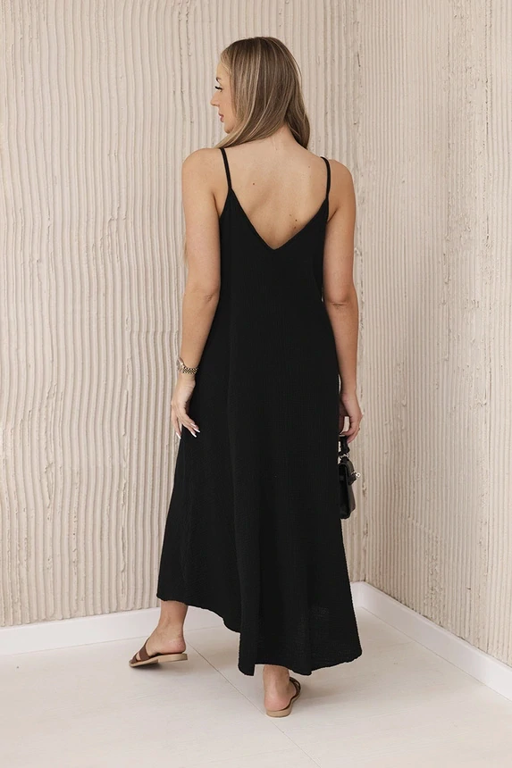 Kesi Dámské šaty Mušelín 7088534-2 černá 