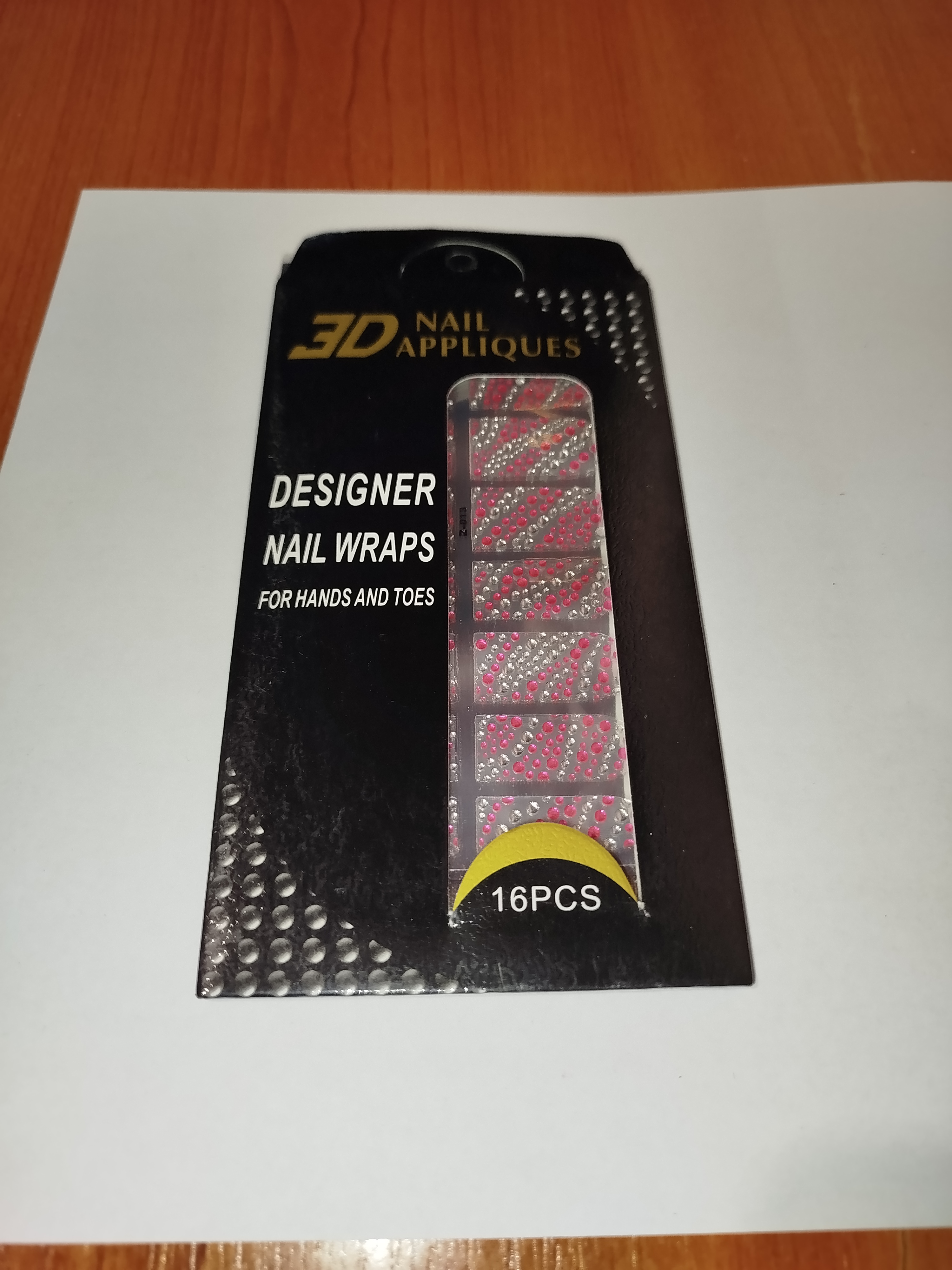 3D luxusní nálepky na nehty 005