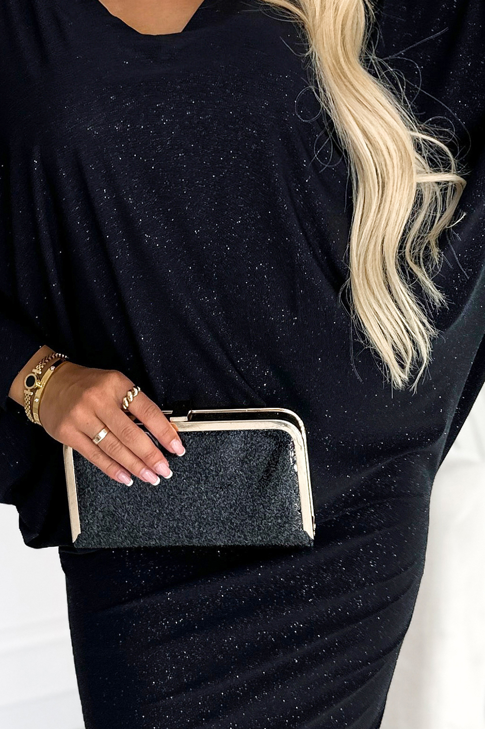 Numoco dámské šaty 402-5 černá S/M 