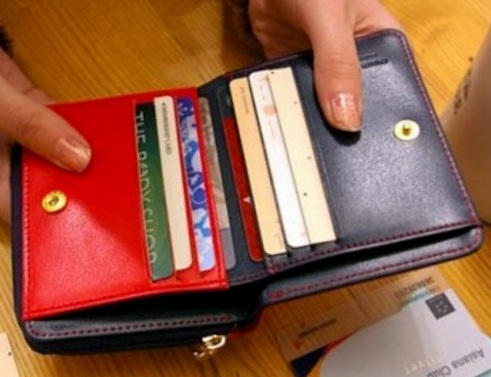 Dámská peněženka CROWN 85348 - červená