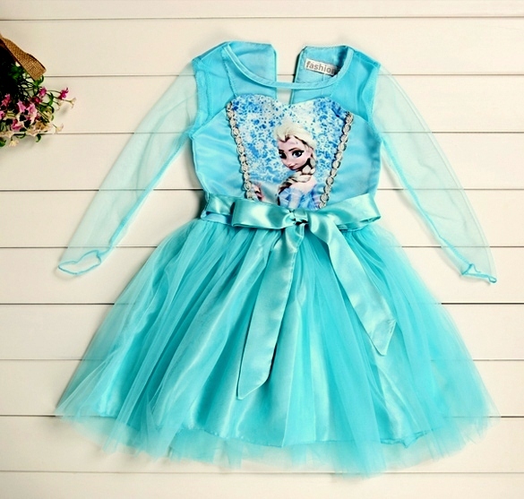 ŠATY ELZA FROZEN Ledové království TUTU 7004120 modrá 92/98