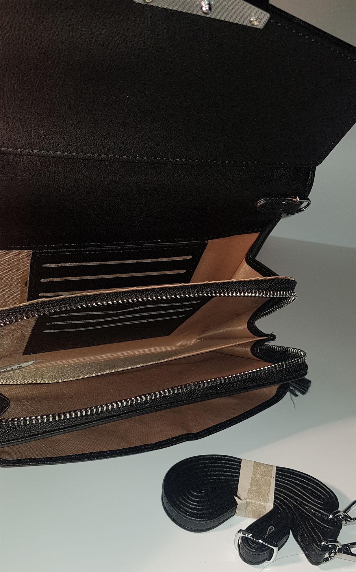 Dámská kabelka crossbody 330192895-2 černá