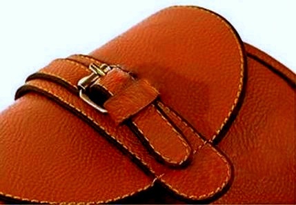 KABELKA přes rameno CROSSBODY 5009-1 cihlově hnědá