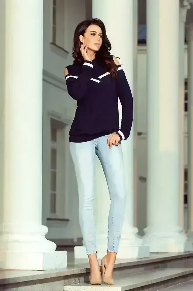 NUMOCO svetřík 223-1 tmavě modrá XL