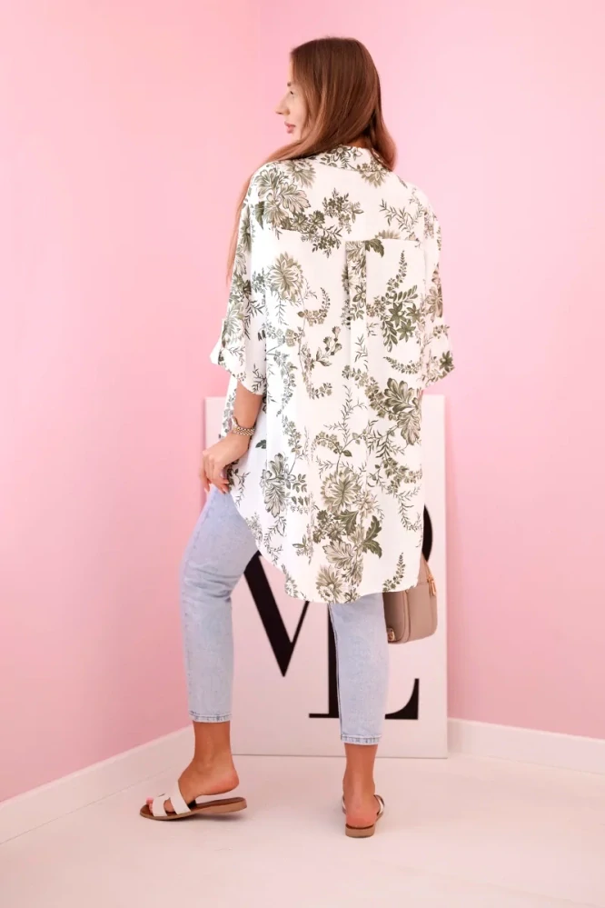 Kesi Dámská košile Khaki univerzální 