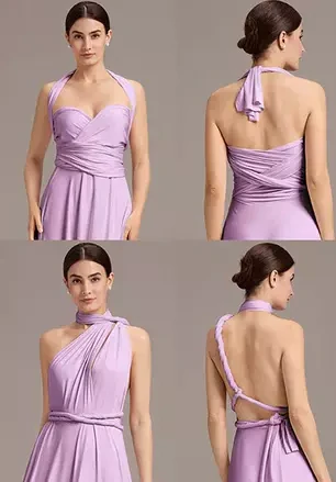 Ever Pretty dámské šaty ES02410-6 lila  univerzální