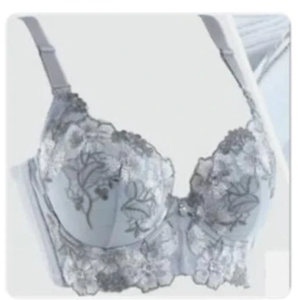 Dámská vyztužená podprsenka 2202210-3 šedá 70B 