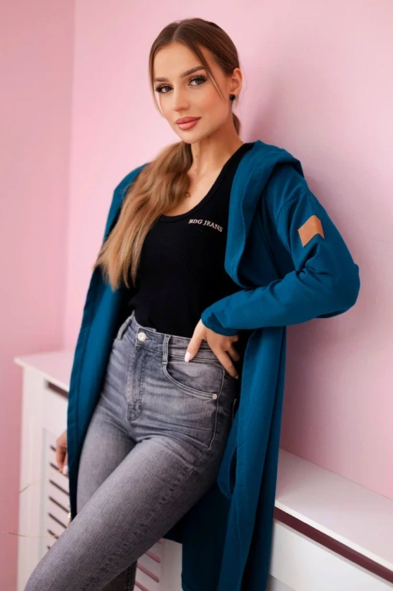 Kesi Dámský kardigan modrá univerzální