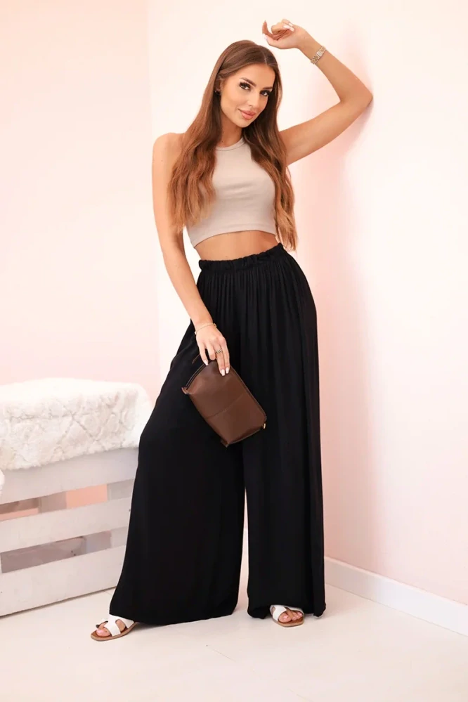 Kesi Dámské kalhoty 3180-2 černá univerzální 