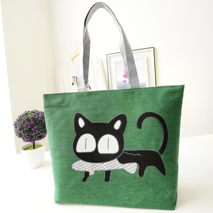 TAŠKA přes rameno CAT modrá, zelená 716329