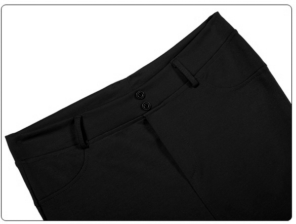 Tvarující kalhoty s PUSH-UP efektem 7025546-3 černá XXS