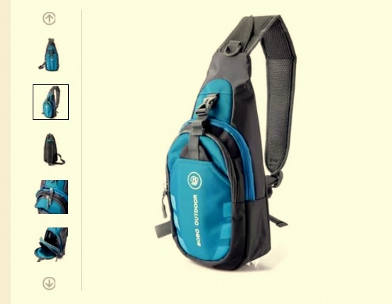 BATOH přes jedno rameno CROSSBODY 7029904-2 černá /šedá + VIDEO pruduktu