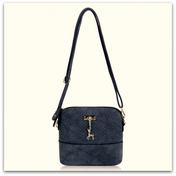 Dámská KABELKA přes rameno CROSSBODY 7030771-5 šedomodrá