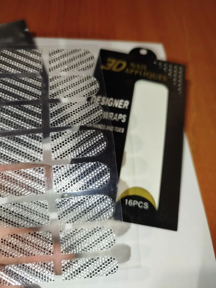 3D luxusní nálepky na nehty 003