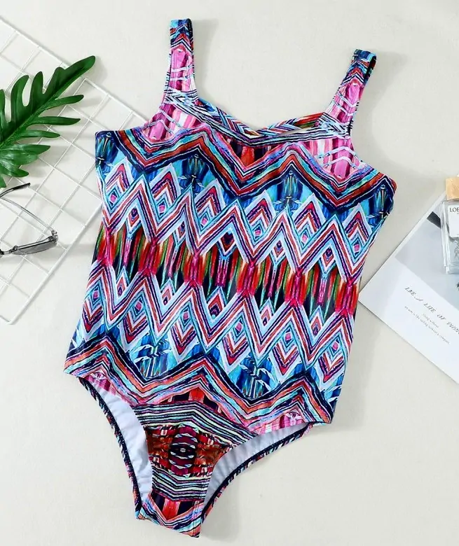 Dámské jednodílné plavky 144779-6 vzor S