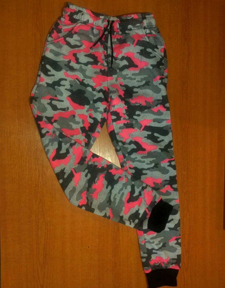 Kaline Dívčí tepláková souprava maskáč L 