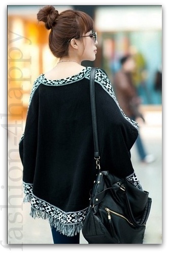 PONCHO / PONČO dámské SVETR pletený S-M-L UNI 78132 smetanová