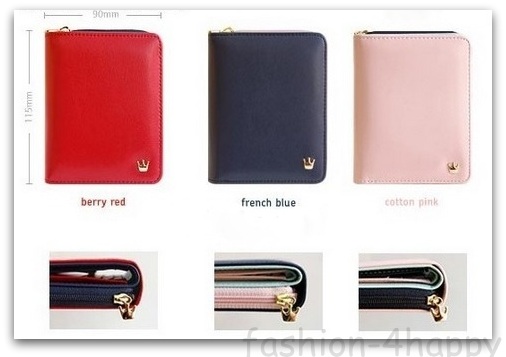 Dámská peněženka CROWN 85348 - červená