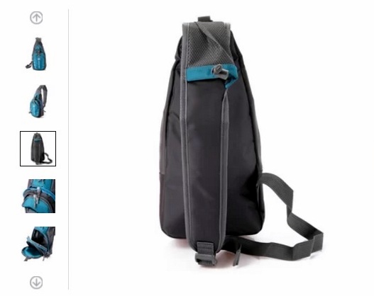 BATOH přes jedno rameno CROSSBODY 7029904-2 černá /šedá + VIDEO pruduktu