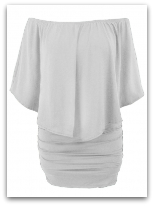 LETNÍ MINI ŠATY dvouvrstvé 1228201-11 šedá M/L
