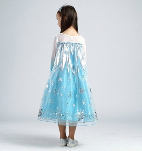 ŠATY ELSA FROZEN Ledové království 314748-3 modrá 92/98